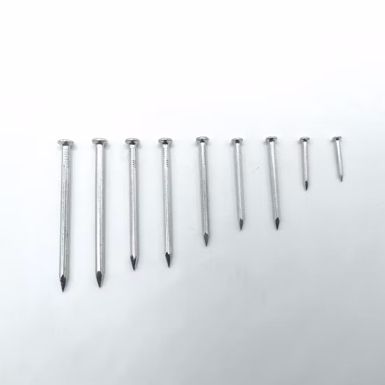 Ferro/acciaio/cemento/comune/testa rotonda/gancio/copertura/rotolo/tiro/chiodi